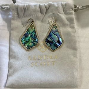 Kendra Scott Alex Abalone Shell Statement Earring